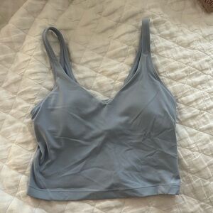 lululemon light blue align tank size 6